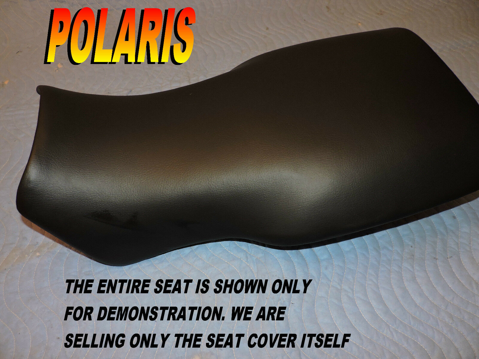 Polaris Sportsman 1996-04 New Seat Cover Atv 4x4 335 400 500 600 700 Black 048a