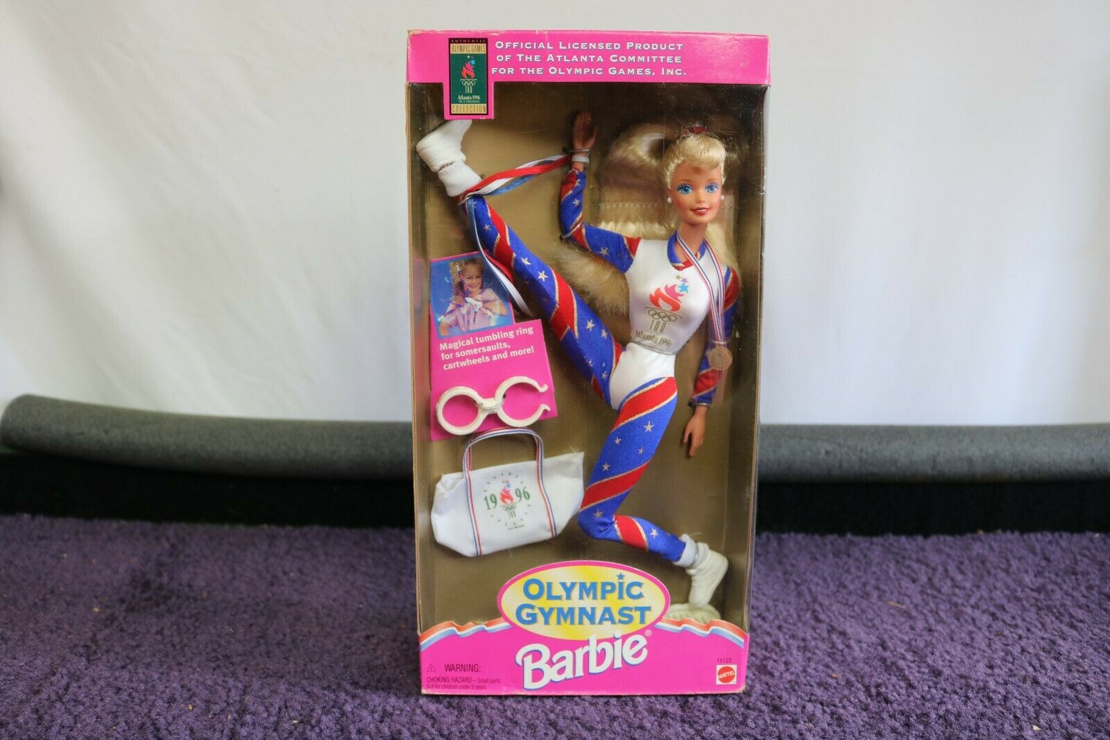 Barbie Olympic Gymnast 1996 Atlanta Games Doll Mattel Brand New In Box