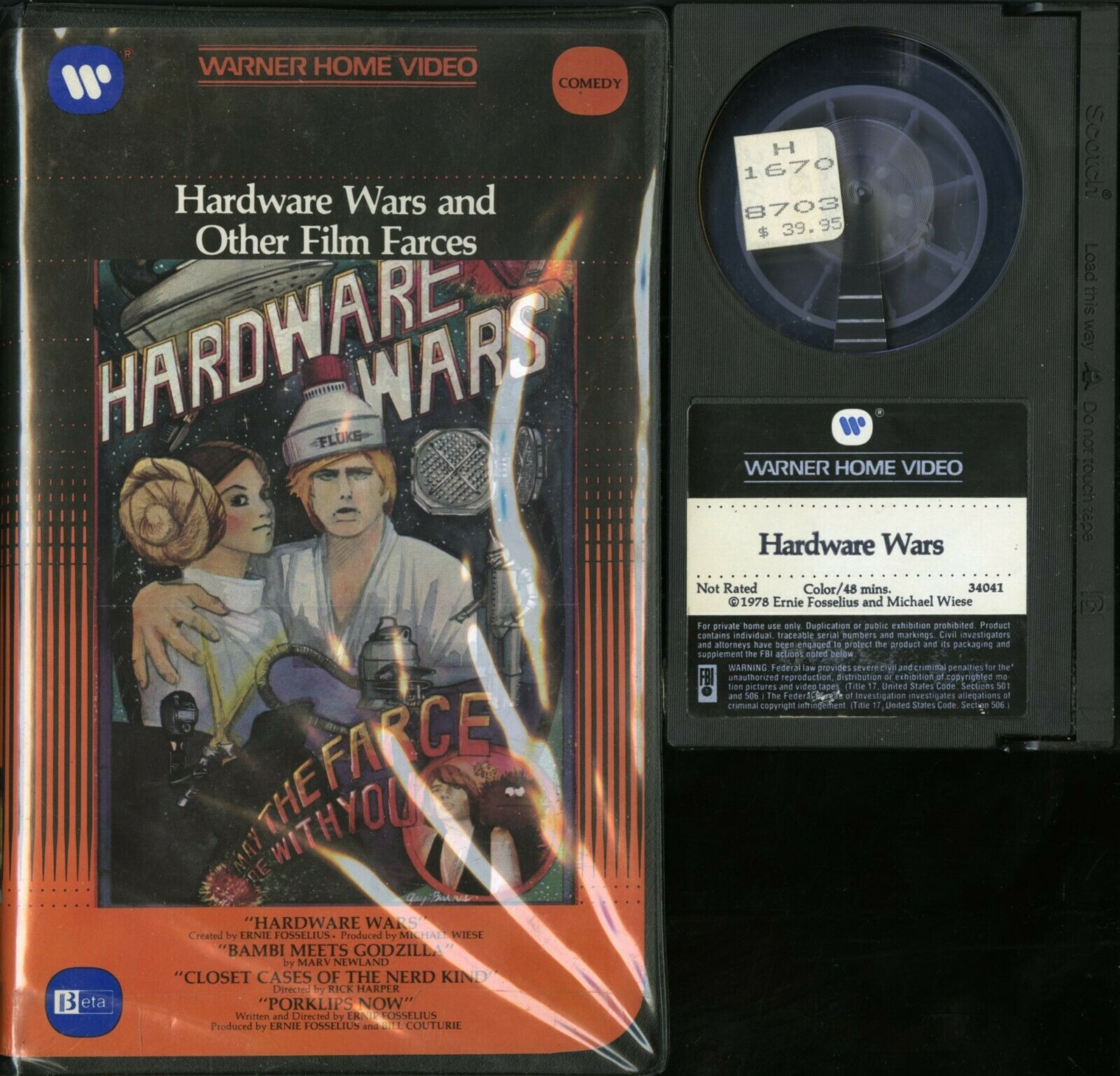 Hardware Wars And Other Film Farces Warner Video Clamshell Case Tested
