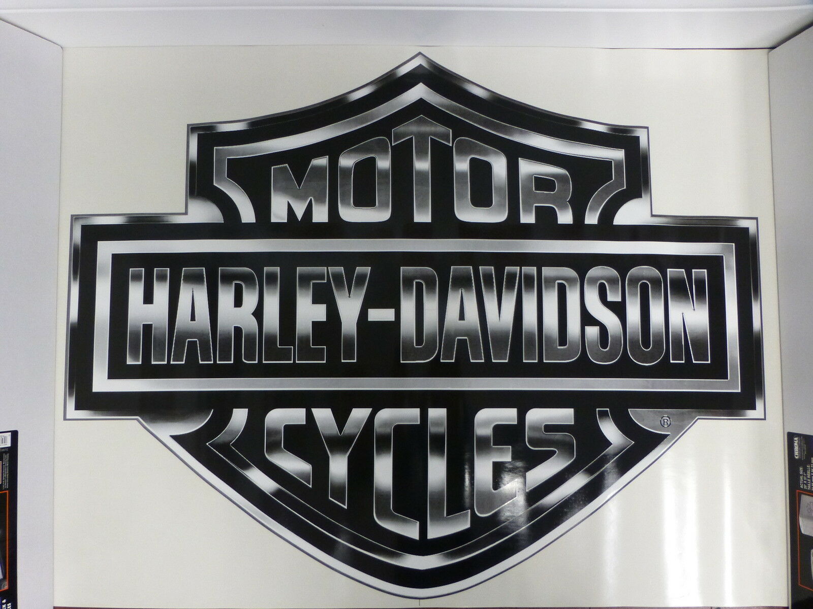Harley-davidson Bar & Shield Extra Large Trailer Decal Sticker New