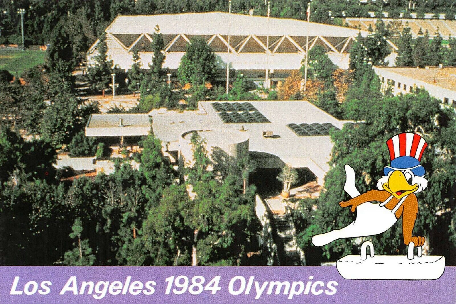 C6783 Los Angeles 1984 Olympics Pauley Pavilion Gymnastics Sam - Continental Pc