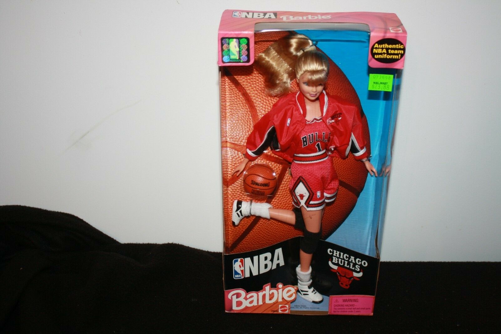 1998 Barbie Chicago Bulls Nba #20692 Nrfb