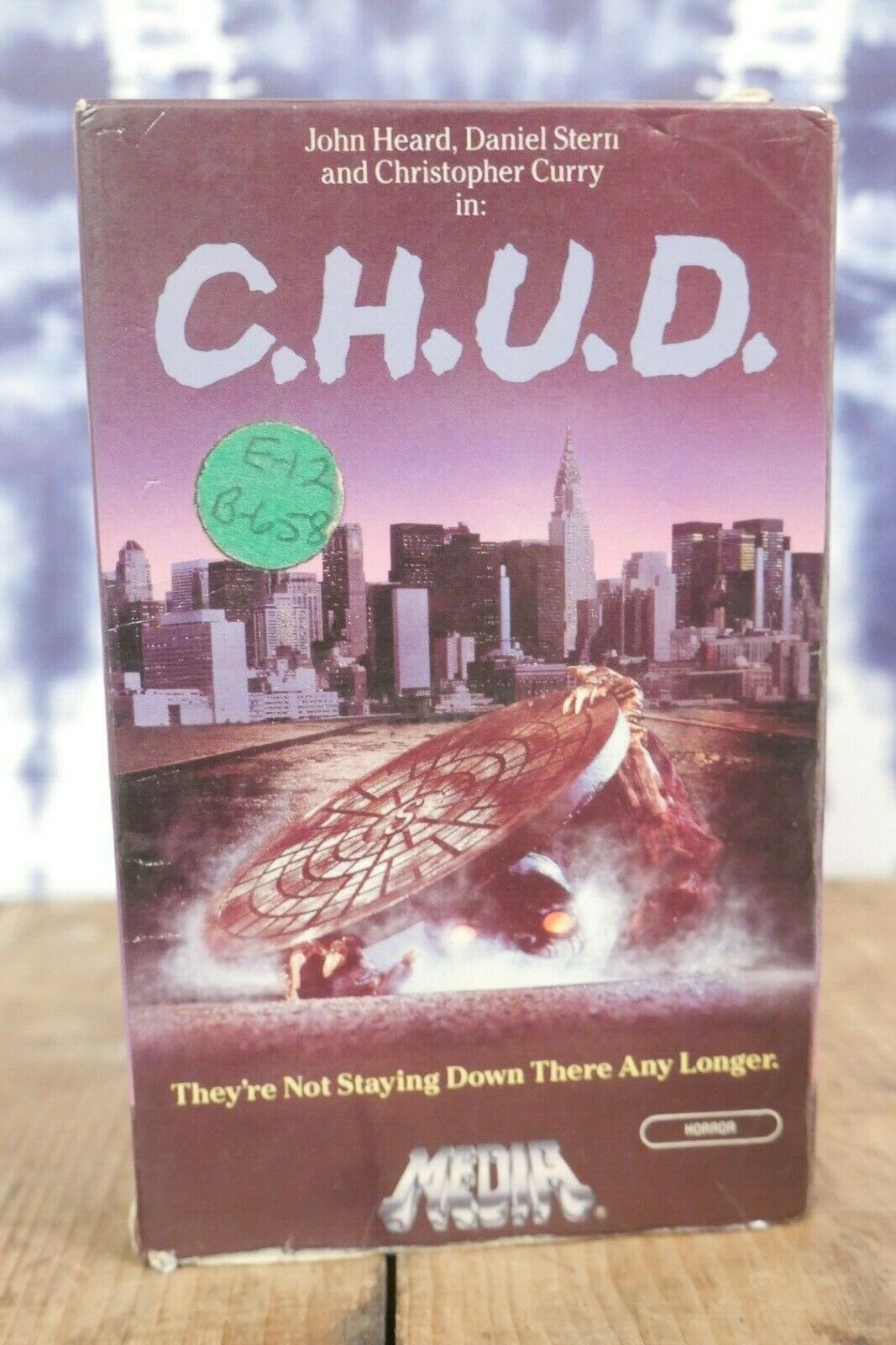 C.h.u.d. Beta Rare 1984 John Heard Daniel Stern Chud Horror - Media