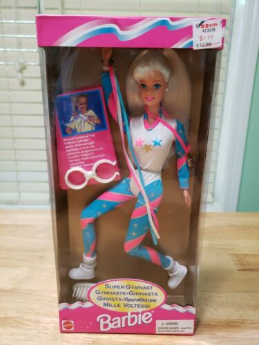 1995 ~ Super Gymnast Barbie ~ Foreign Edition ☆ Millie Volteggi ☆ Mattel #15821