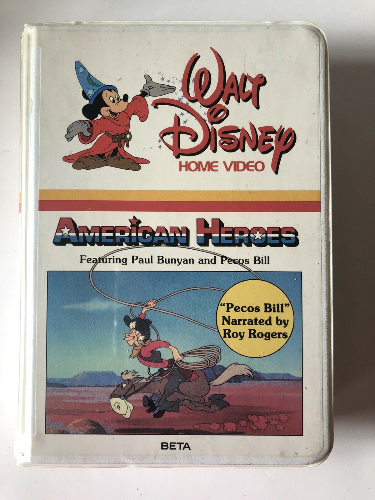 Walt Disney’s American Heroes Paul Bunyan-beta Home Video*not Vhs*vintage