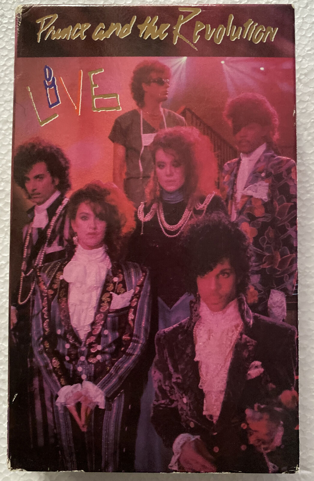 Vintage Beta Tape - Betamax Video Prince & The Revolution Live.1985