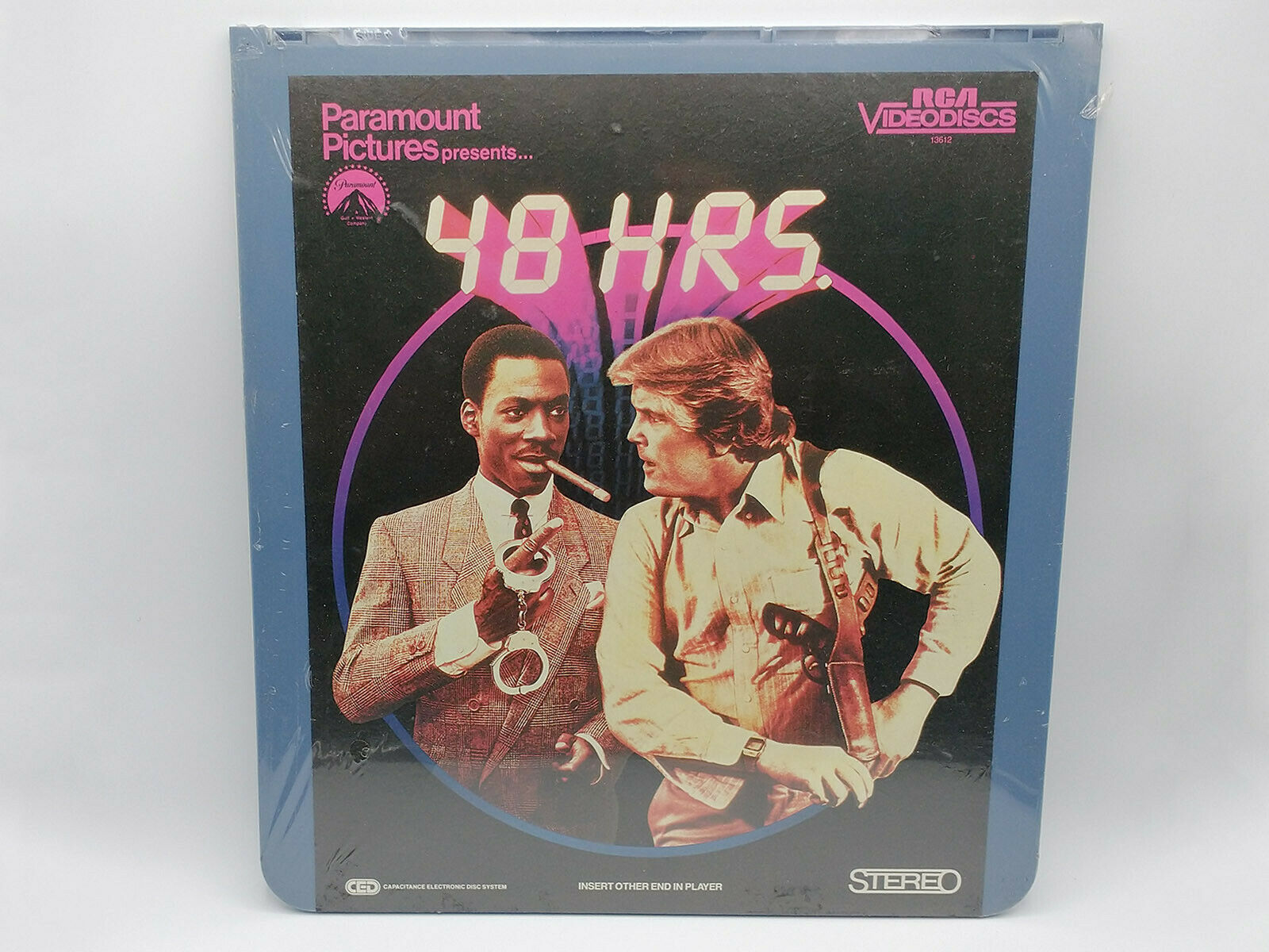 48 Hrs. (1982) / Rca Selectavision Ced Video Disc / Rca 13612 / Sealed