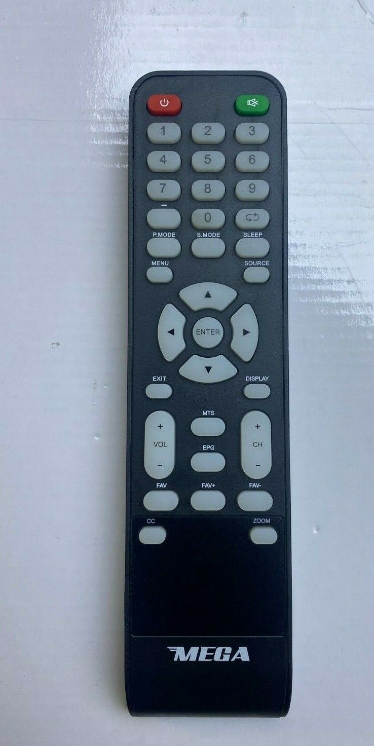 Original Mega/pixel Cx-507 Tv Remote Control Television New Sealed