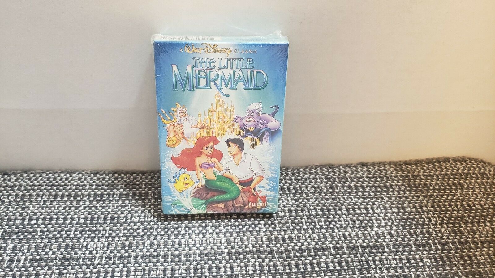 Vintage Disneys The Little Mermaid Video 8 Cassette Tape 8mm Rare New Sealed