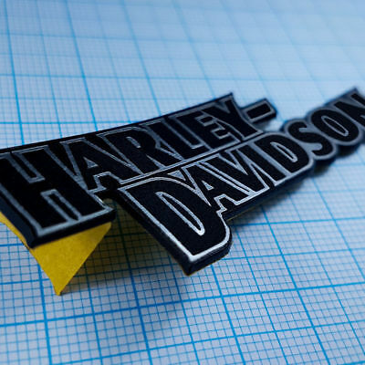 Harley Davidson _ Metallic Badge Sticker